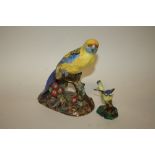 TWO RADNOR CERAMIC BIRD FIGURES