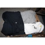 A TRAY OF EMPORIO ARMANI CREW NECK T-SHIRTS, VARYING SIZES S-XL