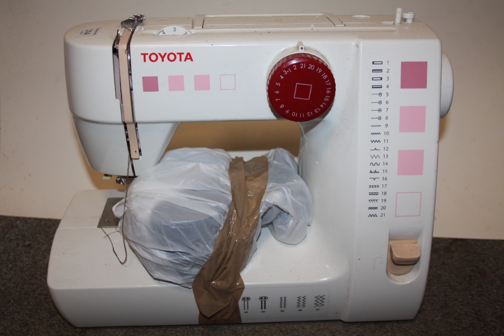 A TOYOTA ELECTRIC SEWING MACHINE