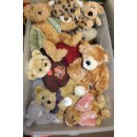 A COLLECTION OF MOSTLY MODERN SOFT TOYS AND TEDDY BEARS
