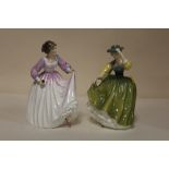 TWO ROYAL DOULTON FIGURINES - HN3420 ASHLEY AND HN2309 BUTTERCUP (2)