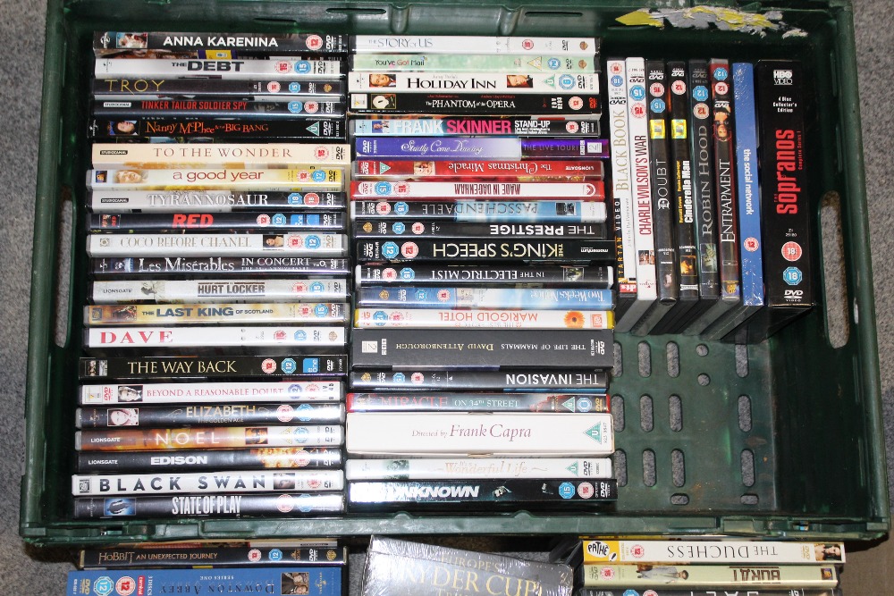 THREE BOXES OF DVDS AND BOOKS (AS FOUND - HOUSE CLEARANCE) - Image 2 of 4
