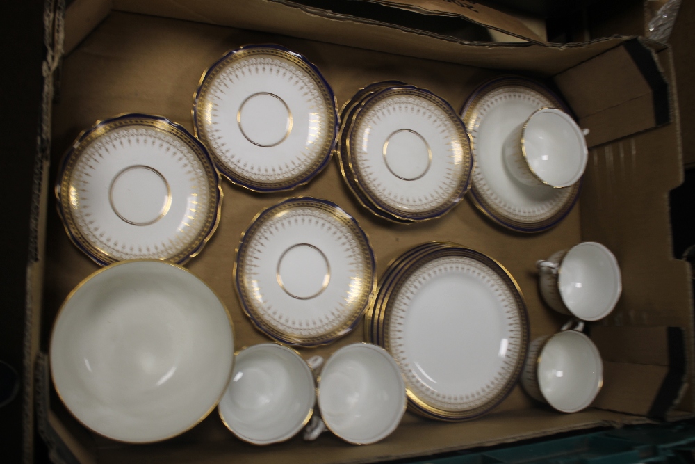 A ROYAL DOULTON 18 PIECE DINNER SERVICE (tray not included)