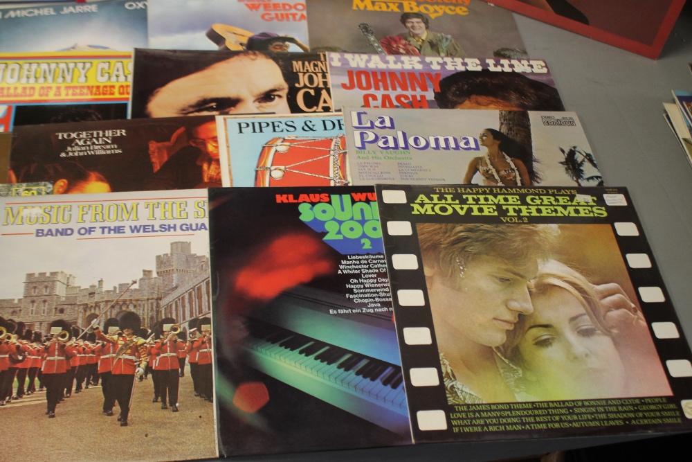 A COLLECTION OF RECORDS to include The Beatles Red Album and Blue Album, Johnny Cash, Emile Ford, - Image 5 of 5