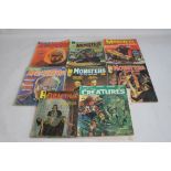 MOVIE MONSTER MAGAZINES to include 'World Famous Creatures' Collector's Edition #1 A/F, 'Monsters of