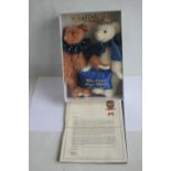 MERRYTHOUGHT WILLIAM AND CATHERINE ROYAL WEDDING BEARS 2011, boxed limited edition 91/100 with two