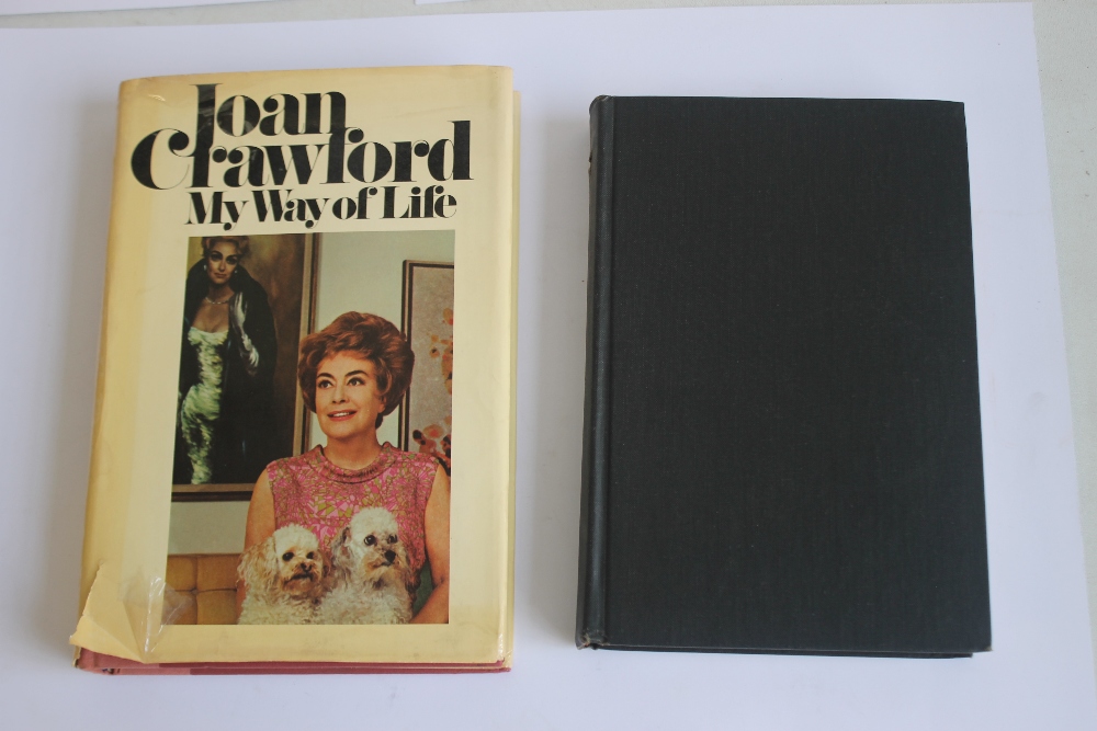 JOAN CRAWFORD - 'MY WAY OF LIFE' Simon & Schuster 1971 3rd printing with a dustjacket together