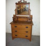 AN EDWARDIAN DRESSING TABLE