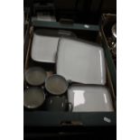 A TRAY OF SANGO TABLEWARE (tray not included)