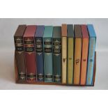 FOLIO SOCIETY RUDYARD KIPLING - five volumes in slipcases to include 'Just So Stories', 'Kim', '