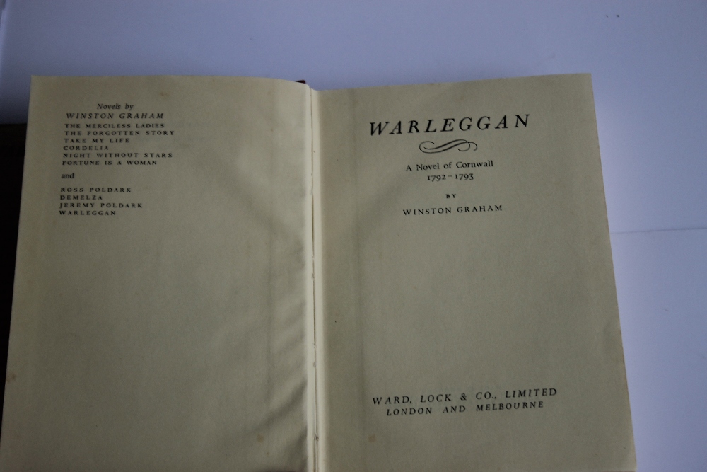 WINSTON GRAHAM - 'WARLEGGAN A Novel of Cornwall 1792-1793', first edition published by Ward Lock & - Image 3 of 5