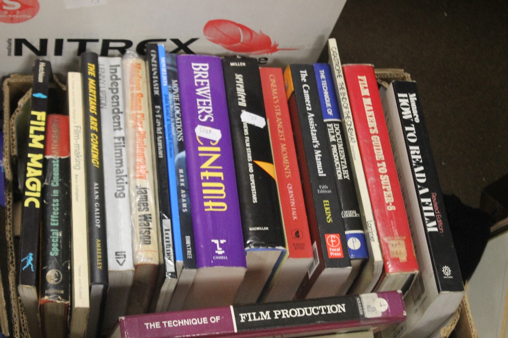 FOUR BOXES OF BOOKS ON FILM MAKING to include technical books, film makers etc. (84) - Image 3 of 5