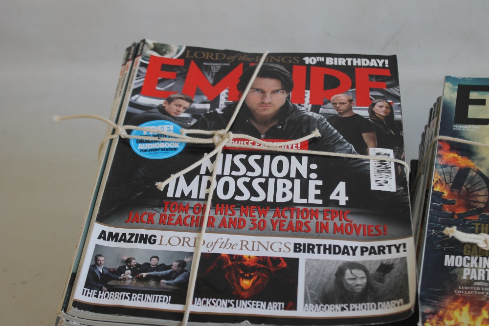 THREE BUNDLES OF EMPIRE MAGAZINE, 21st century to include specials and posters - Image 3 of 4