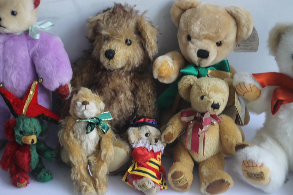 MERRYTHOUGHT TEDDY BEARS to include Cheeky Bear, Benjamin, and a musical type etc. (9) - Image 3 of 4