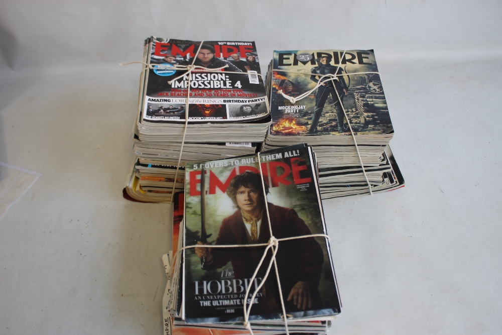 THREE BUNDLES OF EMPIRE MAGAZINE, 21st century to include specials and posters