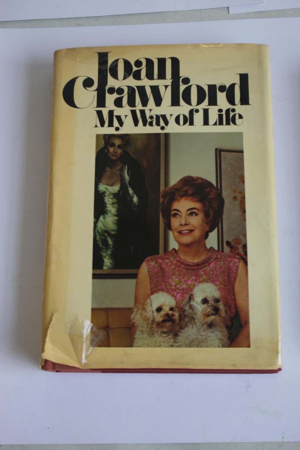 JOAN CRAWFORD - 'MY WAY OF LIFE' Simon & Schuster 1971 3rd printing with a dustjacket together - Image 2 of 7