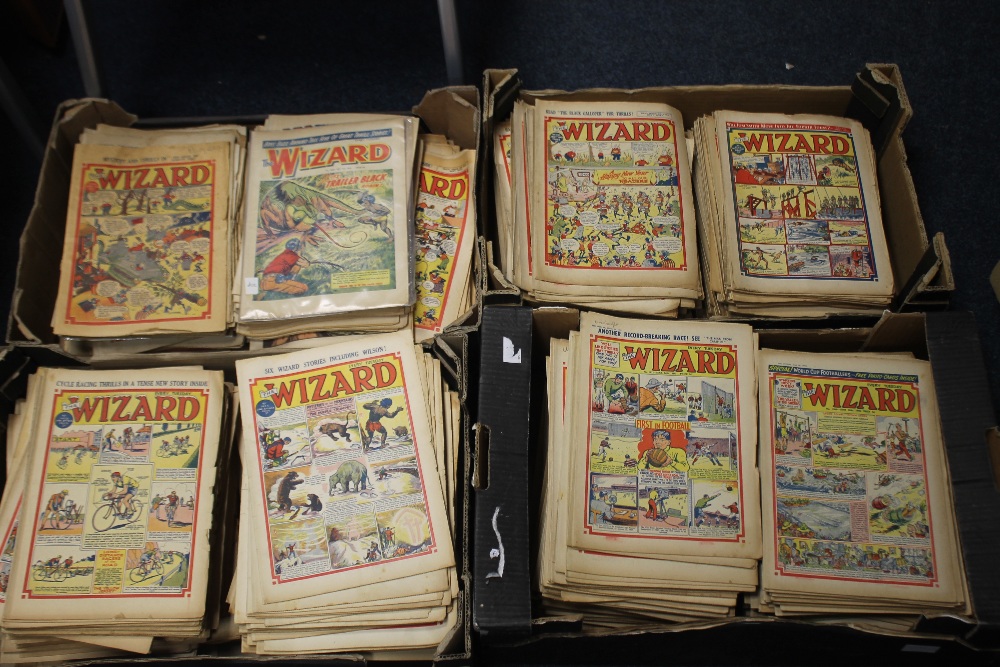 WIZARD' COMIC 1944 - 1974, approx. 970 issues in total, not a full run, some duplicates, various