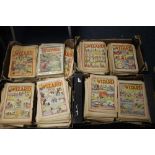 WIZARD' COMIC 1944 - 1974, approx. 970 issues in total, not a full run, some duplicates, various