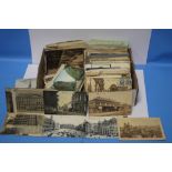A SMALL QUANTITY POSTCARDS, mainly topographical