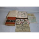 SCHAUBEKS ILLUSTRATED POSTAGE STAMP ALBUM VICTORIA EDITION WITH SOME STAMPS, CIRCA 150 LOOSE STAMPS,