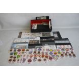 A QUANTITY OF FIRST DAY COVERS AND UNUSED BRITISH/ FOREIGN STAMPS, together with a quantity of loose