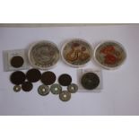 CHINESE AND ORIENTAL INTEREST COINS, to include various early "cash" types including a "Wen Tsung"