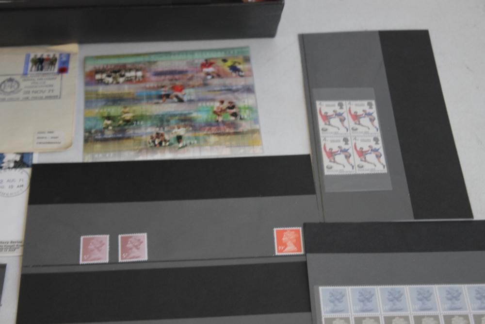 A QUANTITY OF FIRST DAY COVERS AND UNUSED BRITISH/ FOREIGN STAMPS, together with a quantity of loose - Image 4 of 7