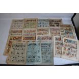 EARLY 20TH CENTURY COMICS to include 'Comic Life' #616 1910, 'Merry and Bright' #135 1913 and #402