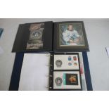 NASA INTEREST - TWO ALBUMS OF STAMP COVERS AND PHOTOGRAPHS, to include Astronauts, portrait