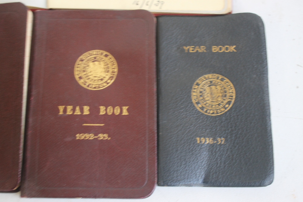 THREE ALBUMS OF QUOTES, AUTOGRAPHS AND DRAWINGS, together with 4 x year books from 1932-1936. - Image 6 of 6
