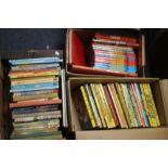 THREE BOXES OF CHILDREN'S BOOKS AND ANNUALS