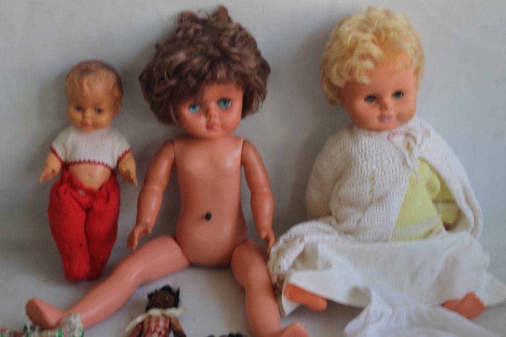 VINTAGE DOLLS to include Palitoy boy doll, Continental costume doll etc. together with four items of - Image 3 of 3