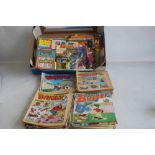 TWO BOXES OF MISCELLANEOUS COMICS to include Beano, Dandy, Buster, Whoopee, Whizzer and Chips,