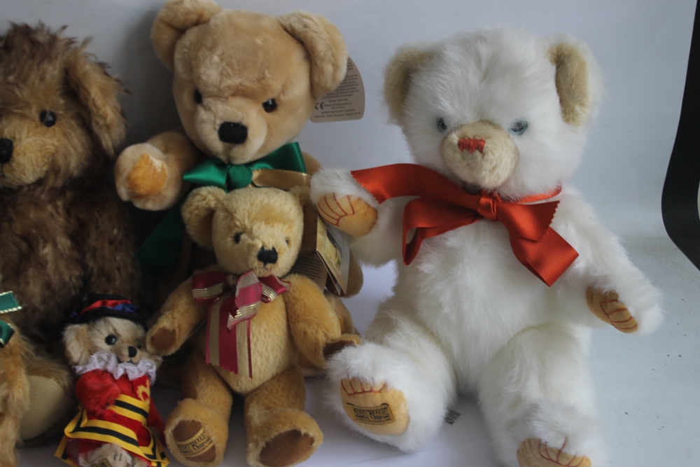 MERRYTHOUGHT TEDDY BEARS to include Cheeky Bear, Benjamin, and a musical type etc. (9) - Image 4 of 4