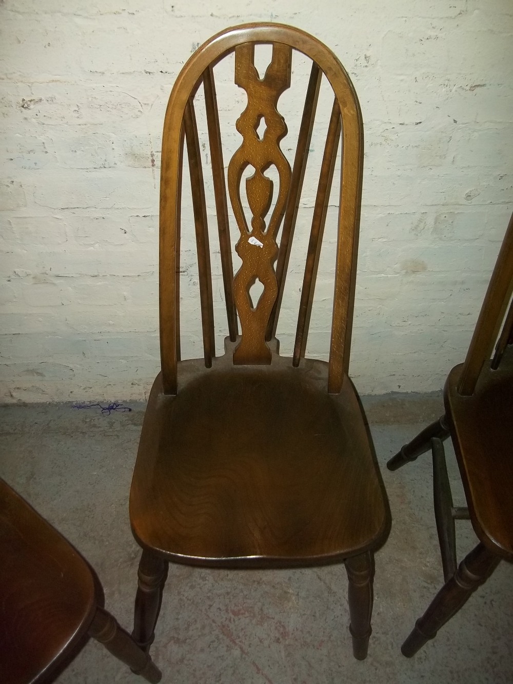 FOUR HOOP BACK CHAIRS - Image 2 of 2