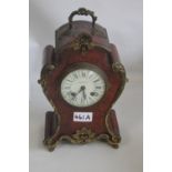 AN EDWARD & SONS OF GLASGOW MANTEL CLOCK