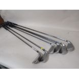 SIX NEW AND UNUSED WILSON DI11 GOLF CLUBS