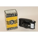 A VINTAGE CANADIAN KODAK BULLET CAMERA IN BOX