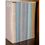 A FOLIO SOCIETY COLLECTION OF THE MAPP AND LUCIA NOVELS BY E F BENSON, BOX SET OF SIX BOOKS