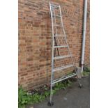 A SET OF FRUIT PICKING / HARVESTING LADDERS