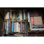 THREE TRAYS OF NON FICTION BOOKS TO INCLUDE HISTORY, ART ETC (TRAYS NOT INCLUDED )