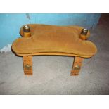 A VINTAGE CAMEL STOOL