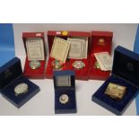 SEVEN HALCYON DAYS BOXED TRINKET BOXES