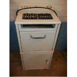A VINTAGE GEC TABLE TOP OVEN AND STAND