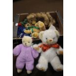 MERRYTHOUGHT TEDDY BEARS to include Cheeky Bear, Benjamin, and a musical type etc. (9)