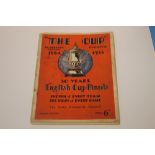 "THE CUP" BLACKBURN ROVERS 1884 EVERTON 1933, 50 YEARS ENGLISH CUP FINALS, photos of every team, the