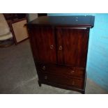 A STAG MINSTREL TALLBOY / MEDIA / DRINKS CABINET