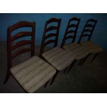 FOUR RETRO G-PLAN DINING CHAIRS