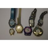 A COLLECTION OF 8 ASSORTED WRIST WATCHES