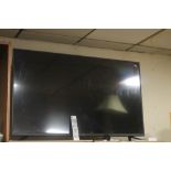 A 55 INCH SHARP FLAT SCREEN TV A/F